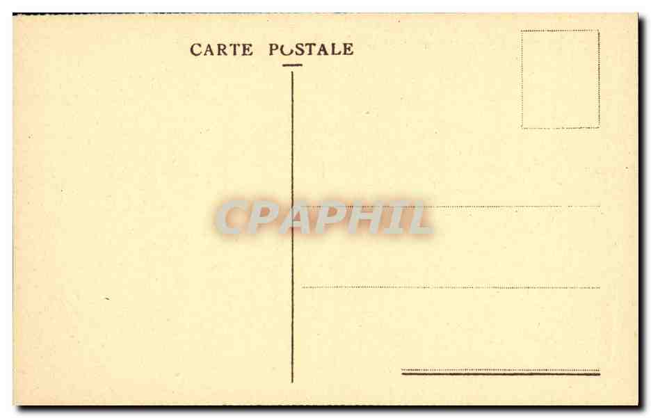 CPA Bruxelles Theatre Royal de la Monnaie — Verso