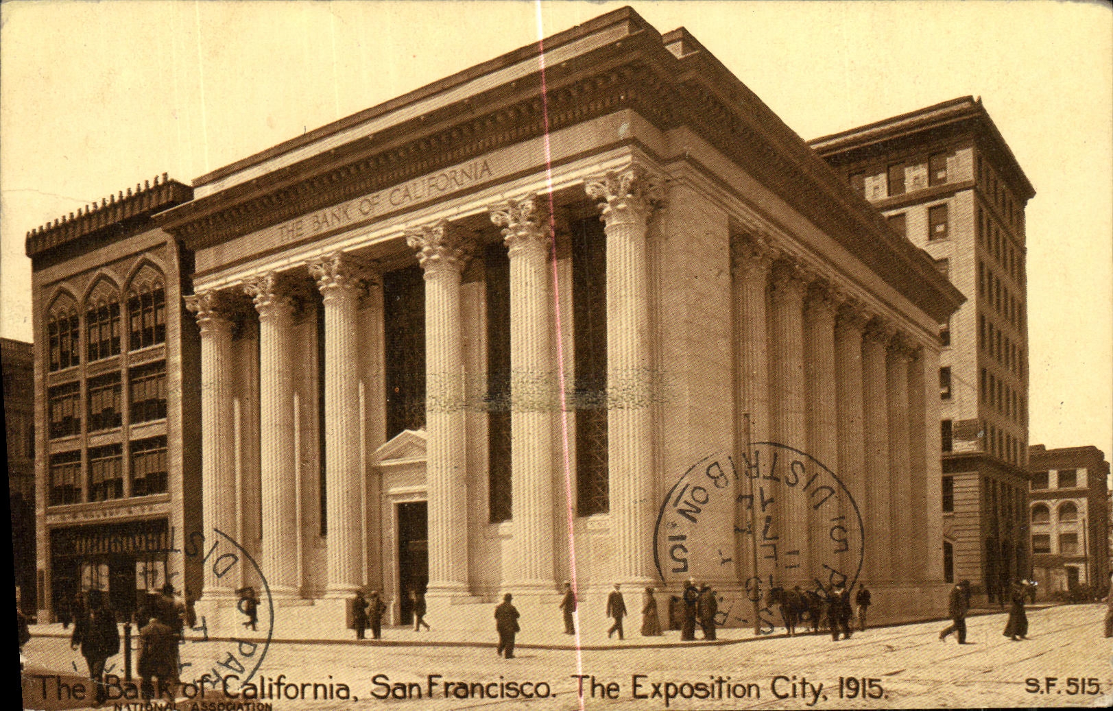 CPA California San Francisco The Exposition City 1915