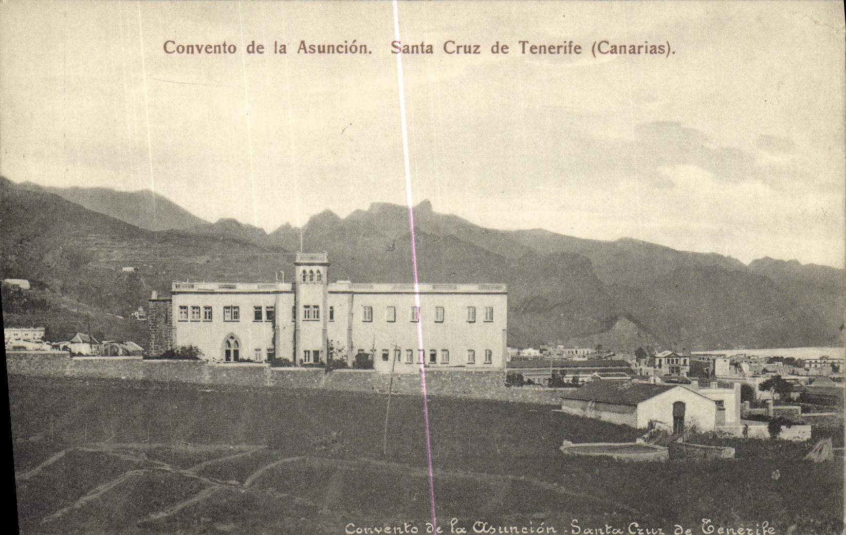 CPA Convento de la Asuncion Santa cruz de Tenerife Canarias