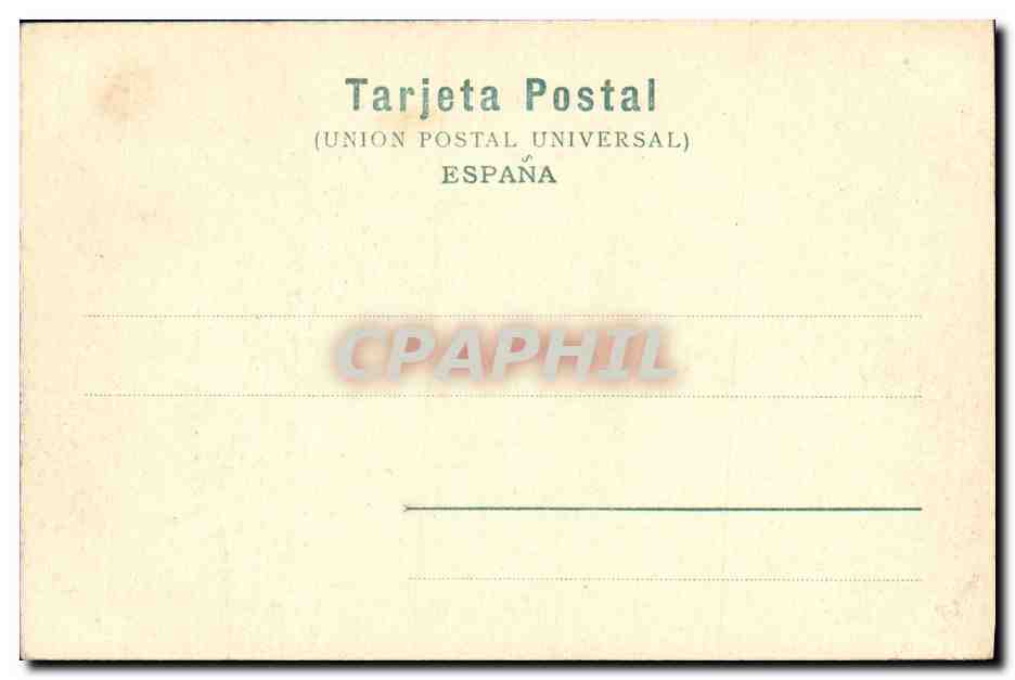 CPA Toledo Hospital de Afuera Patio — Rückseite