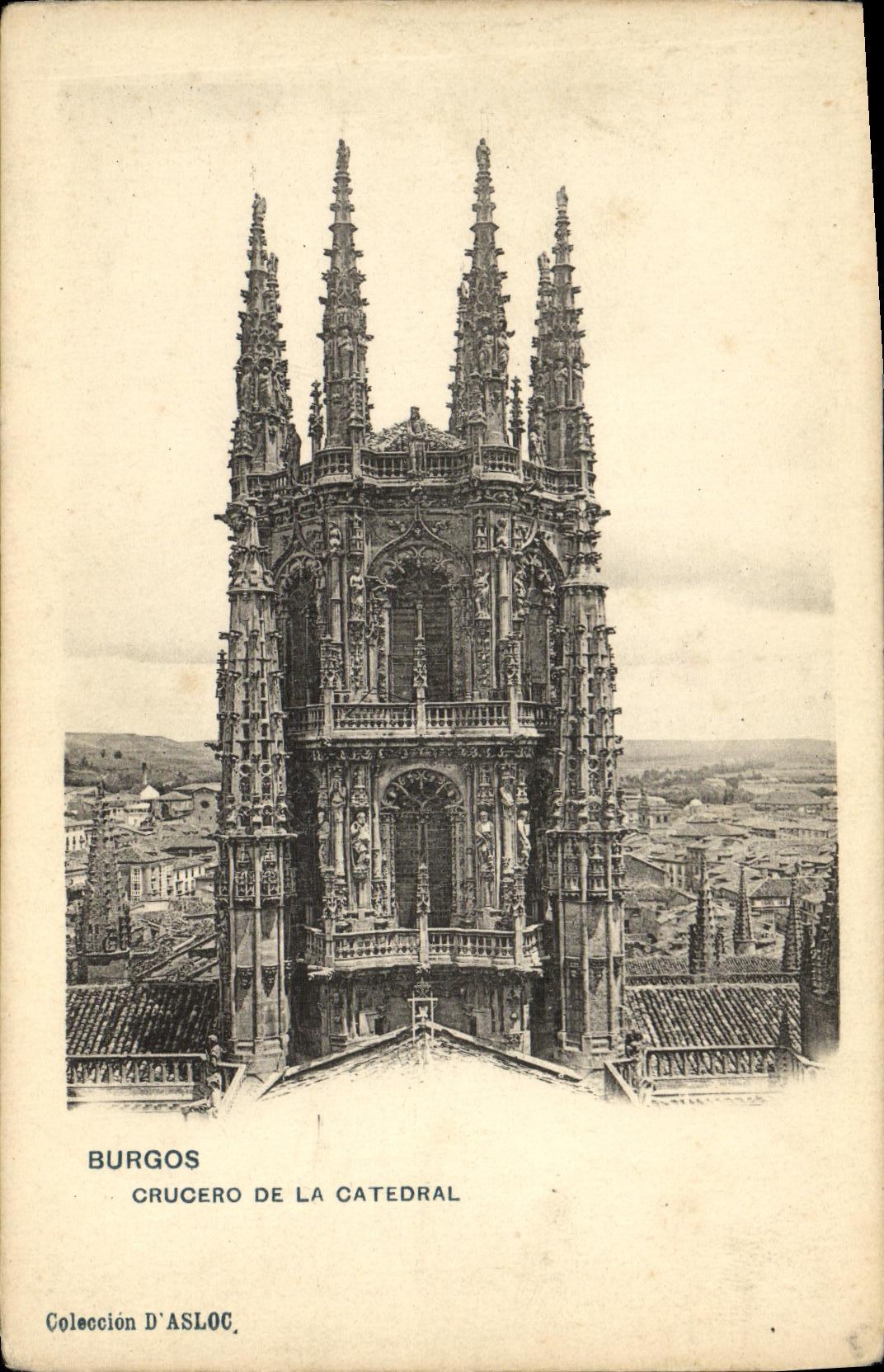 CPA Burgos Crucero De La Catedral