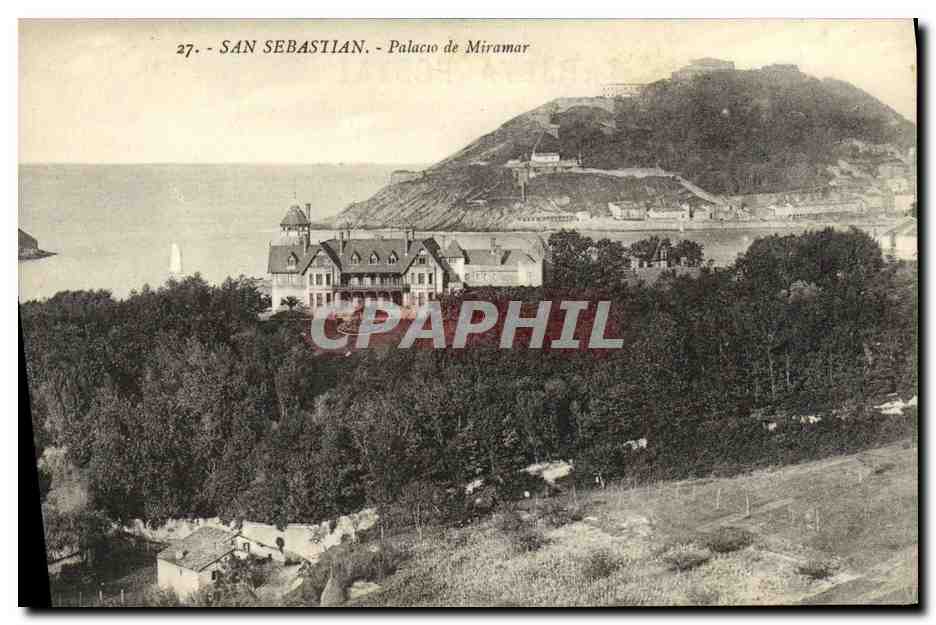 CPA San Sebastian Palacio de Miramar