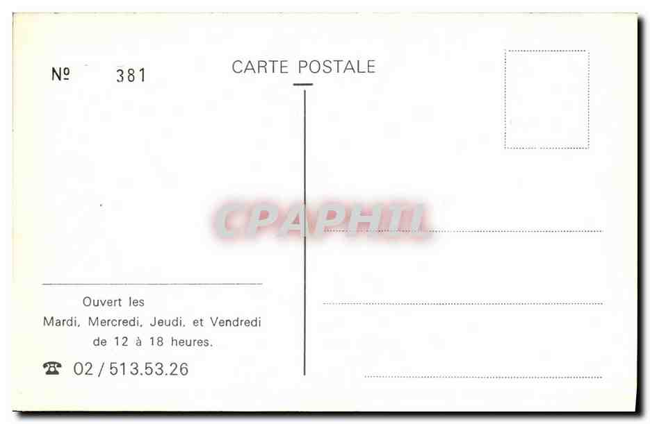 CPM Gruss aus Bruxelles Rue Des Brasseurs Gille sFolklore  — Rückseite