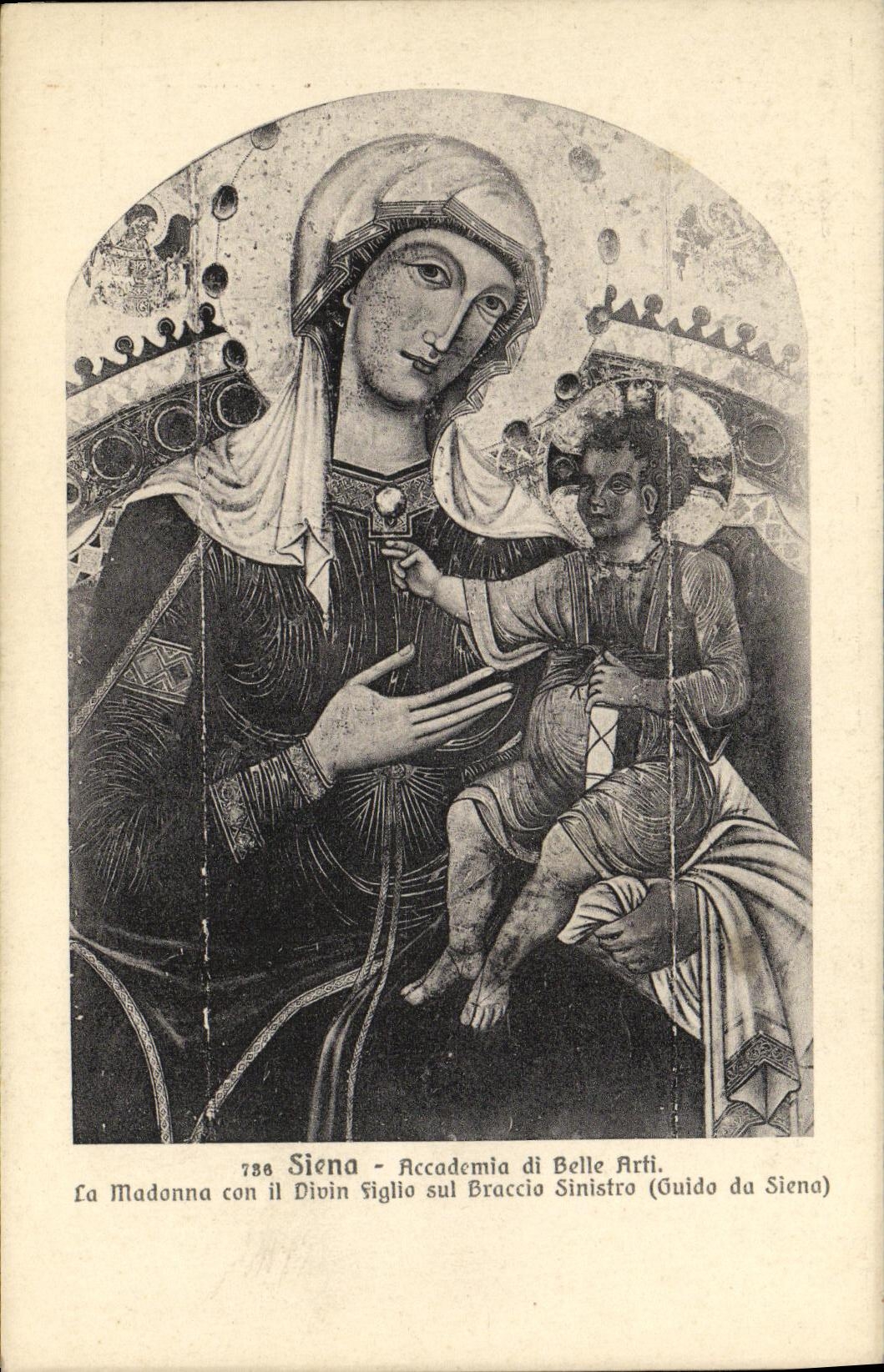 CPA Siena Accademia di Belle Arti La Madonna 