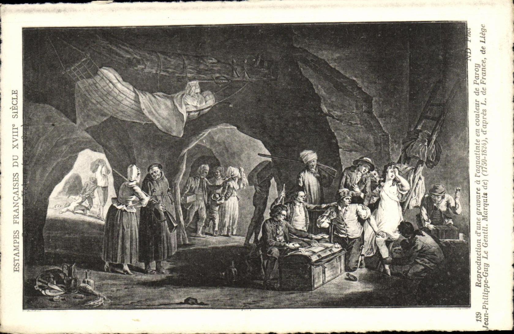 CPA Estampes Francaises Du 18eme Paroy 
