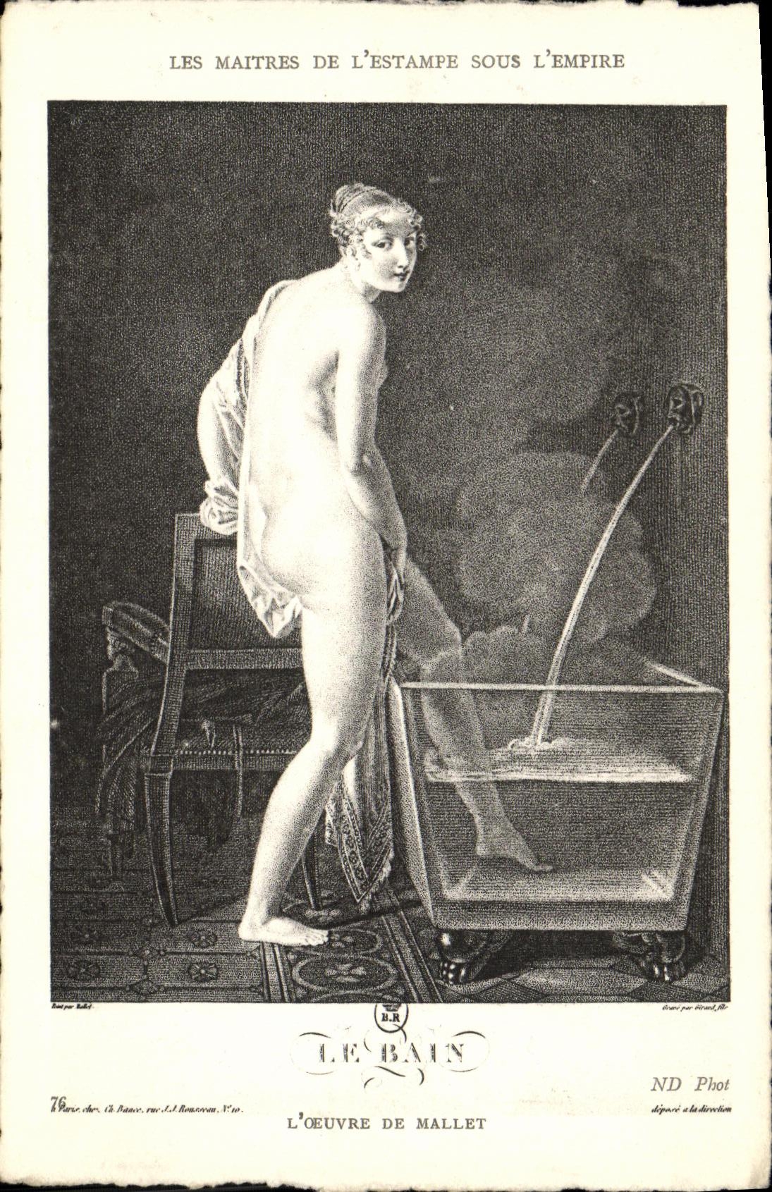 Le Bain — L'œuvre de Mallet — ND Phot, Paris