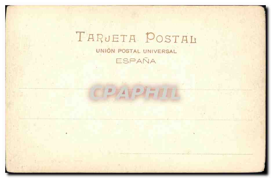 CPA Cordoba Torre De Carraola — Rückseite