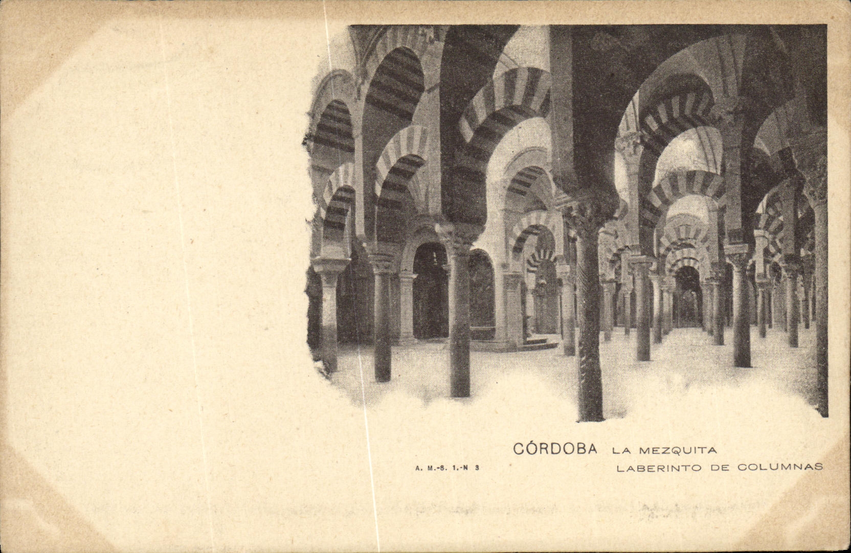 CPA Cordoba La Mezquita Laberinto De Columnas