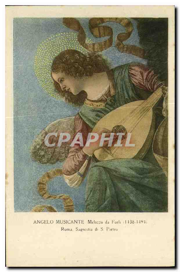 CPA Angelo Musicante Melozzo Da Forth Roma 