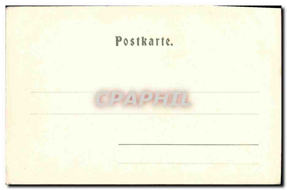 CPA Ofen Im Furstenzimmer auf Hohen Salzburg — Rückseite