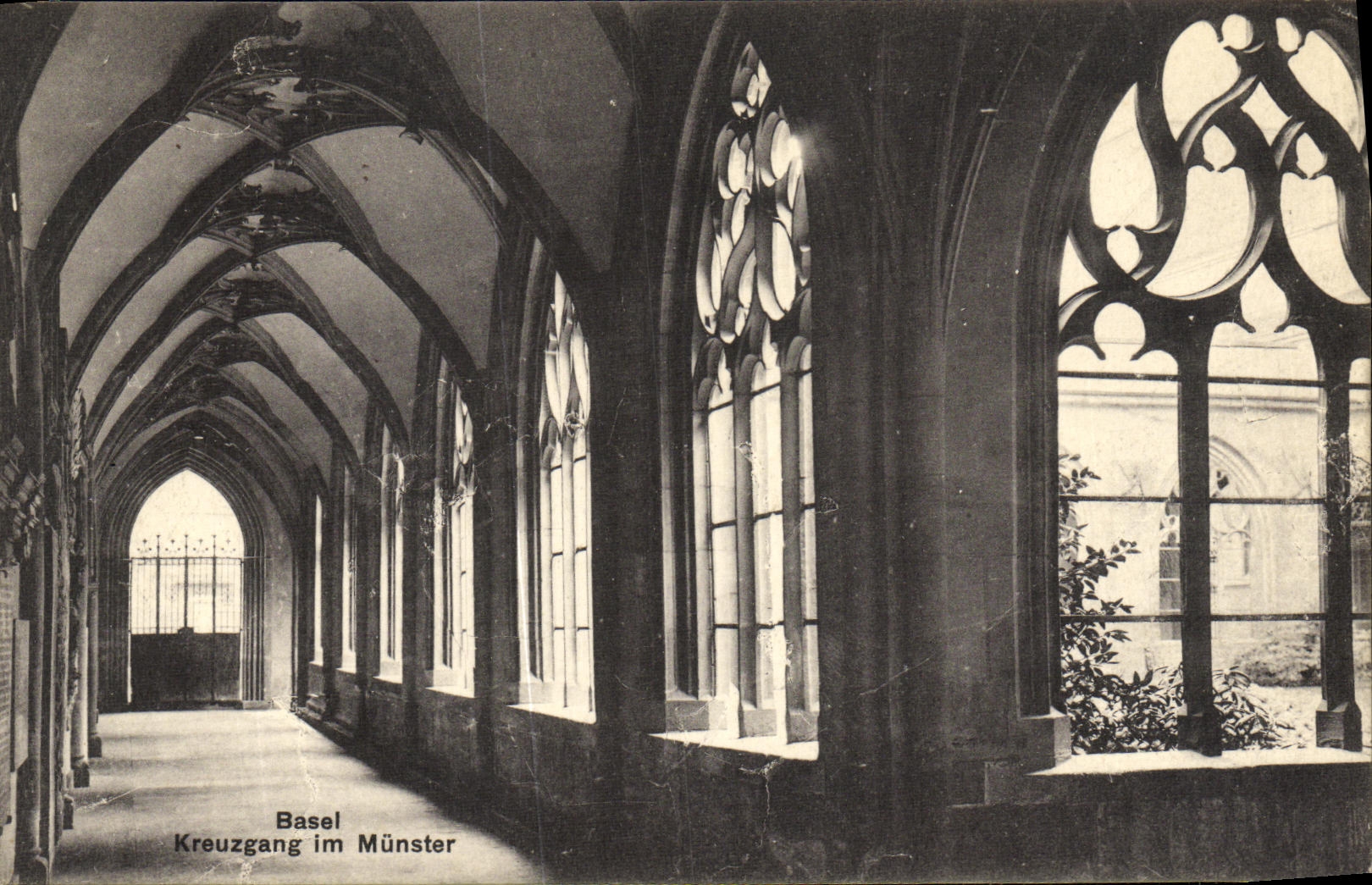 CPA Basel Kreuzgang im Munster