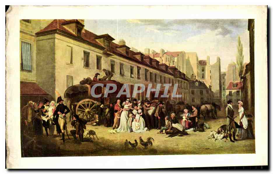 Arrivée du diligence — 1803 — L.L. Voilly, Musée du Louvre
