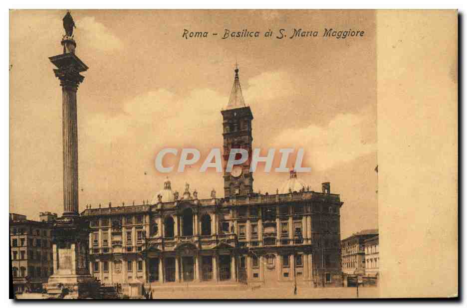 CPA Roma Basilica di S Maria Maggiore