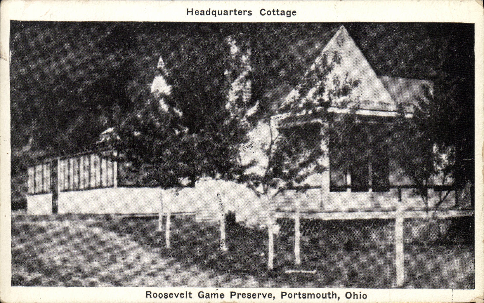 CPA Roosevelt Game Preserve Portsmouth Ohio Headquarters Cottage 