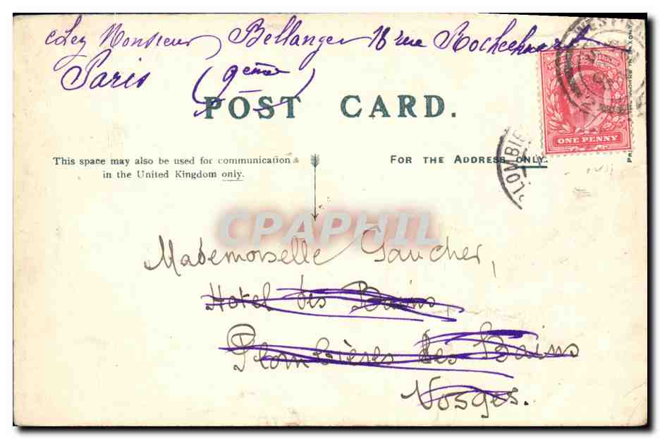 CPA London Regent s park  — Verso