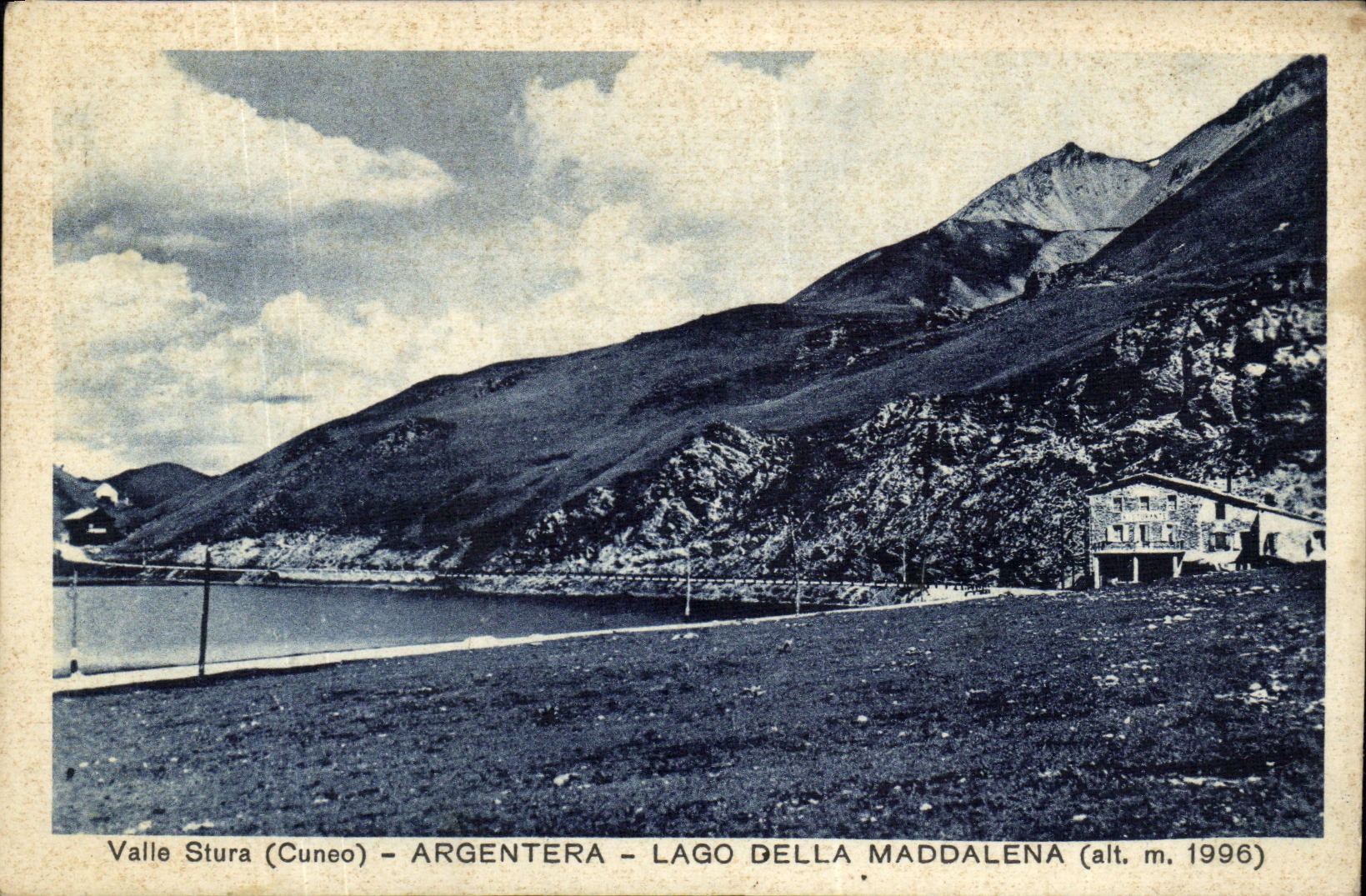 CPA Valle Stura Argentera Lago Della Maddalena