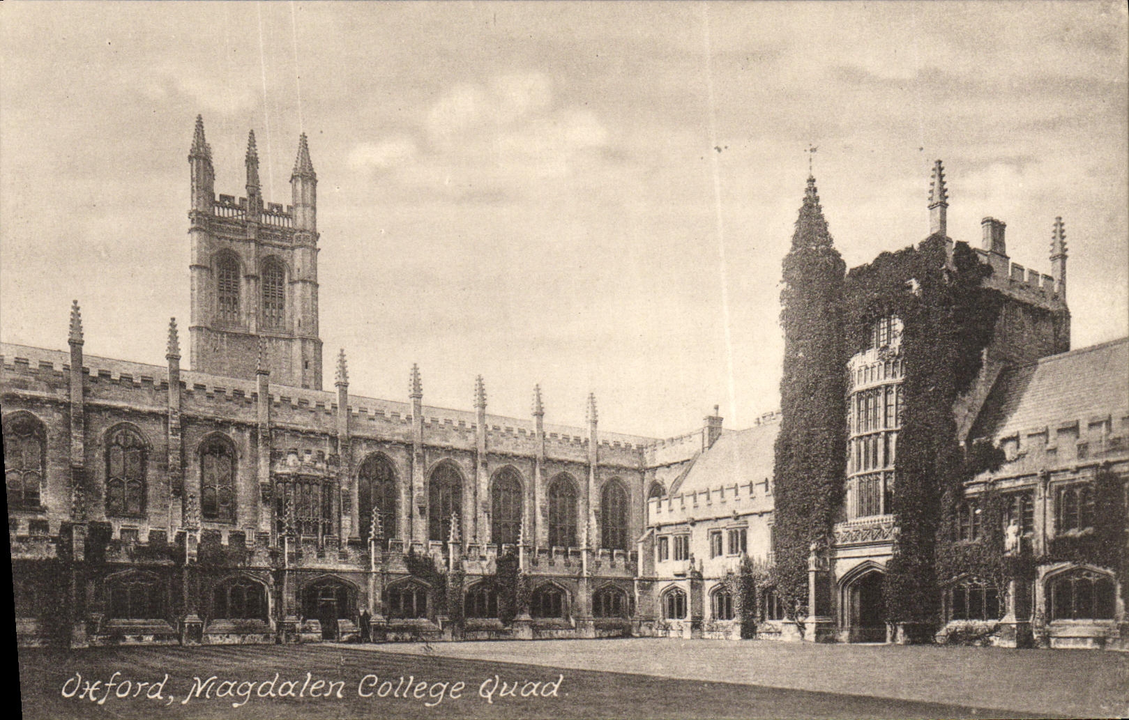 CPA Oxford Magdalen College Quad