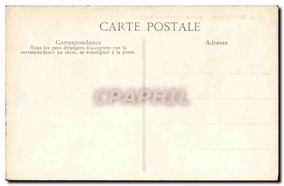 CPA Zanzibar Vieux cimetiere arabe — Rückseite