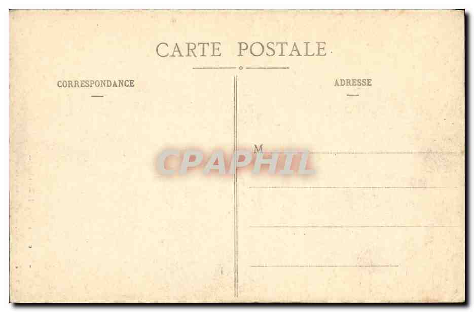 CPA Rabat Porte de la Mosquee des Chorfas — Rückseite