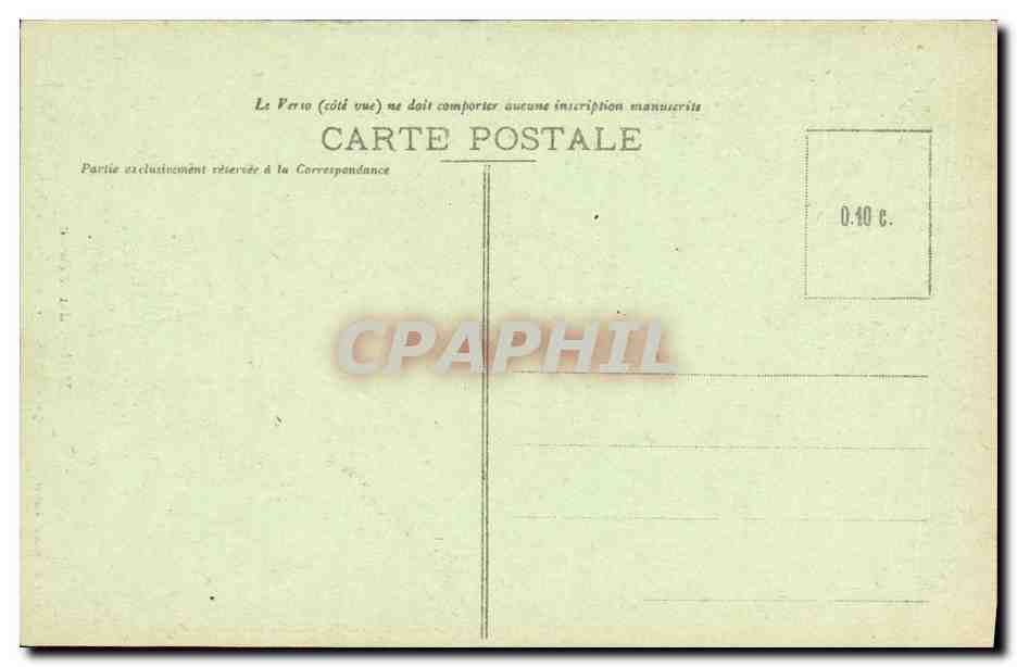 CPA Villes du Maroc Rabat La Porte des Oudaias — Rückseite