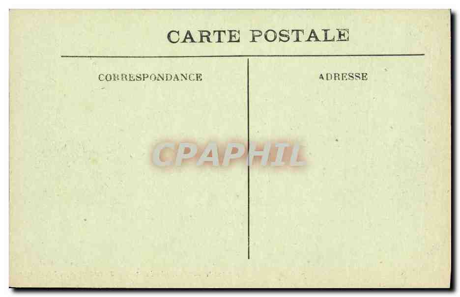 CPA Rabat Vue generale du Jardin de la Medersa — Rückseite