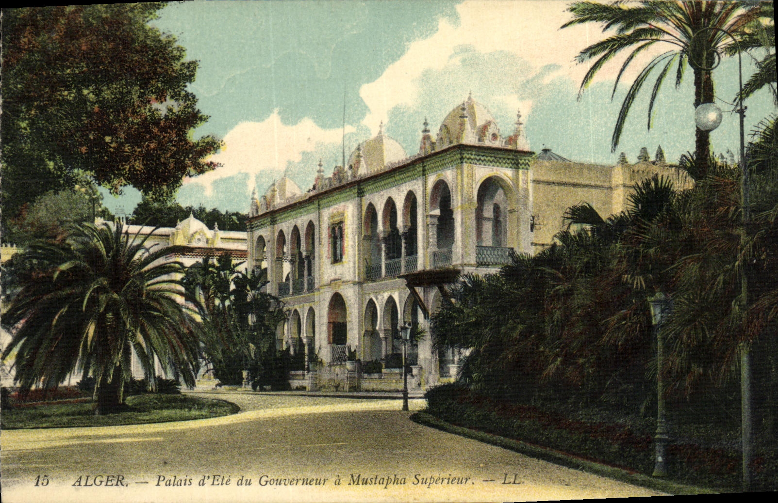 Alger — Palais d'Été du Gouverneur à Mustapha-Superieur — LL