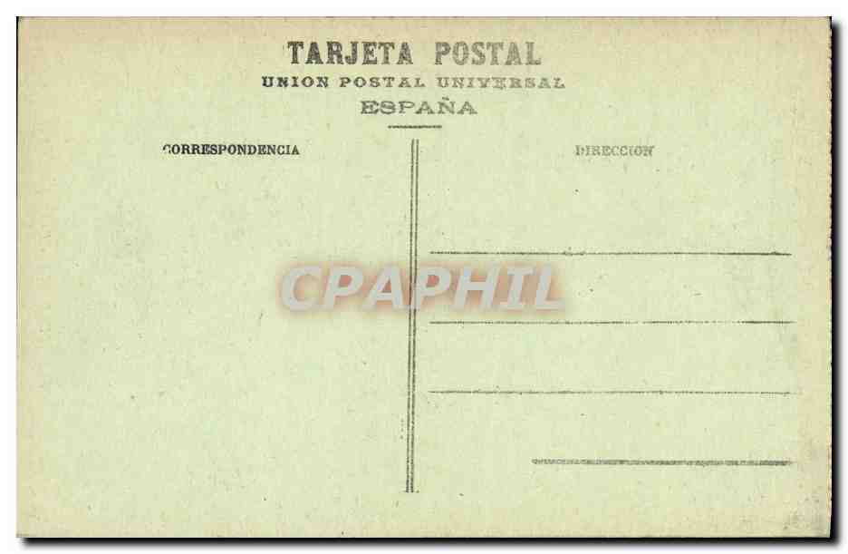 CPA Fuenterrabía Puerta principal — Rückseite