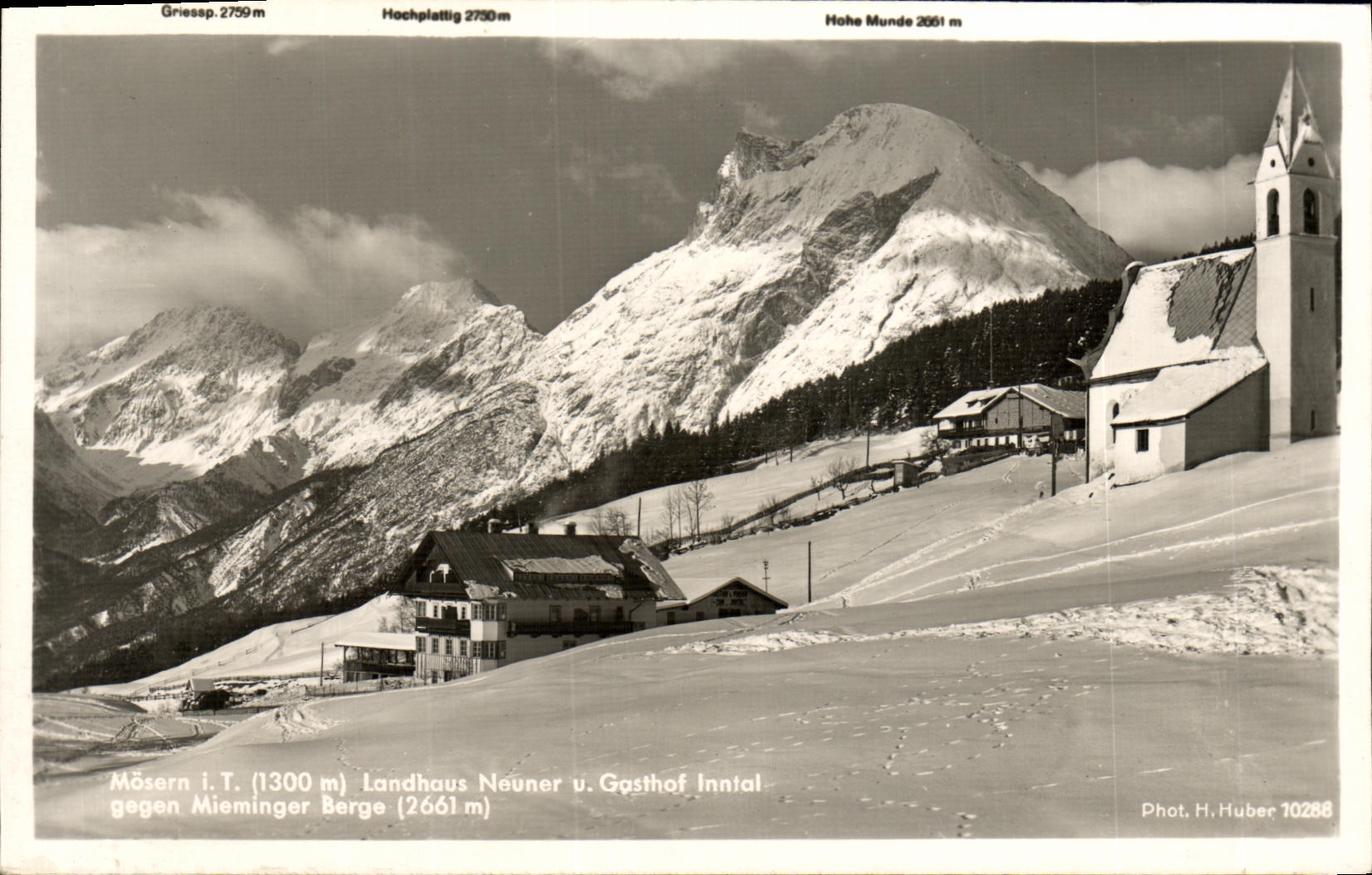 CPA Mosern Landhaus Nauvor u Gasthof Inntal 