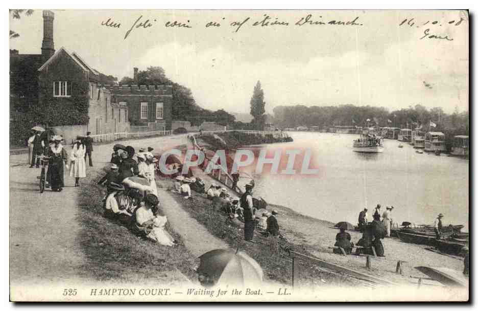 CPA Hampton Court Waiting for the Boat