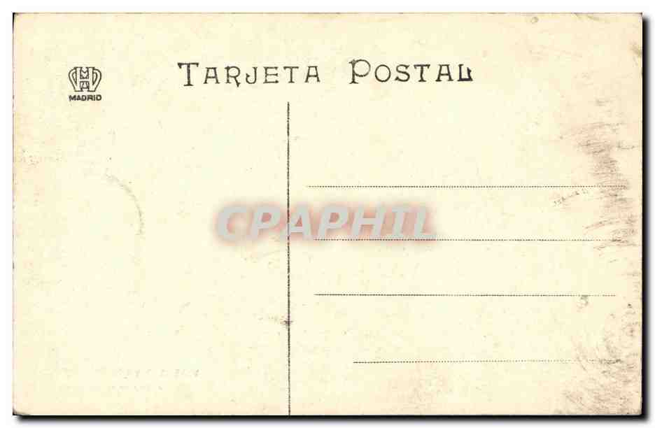 CPA Salamanca La Clerecia — Back