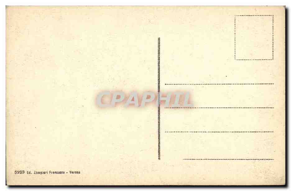 CPA Verona Chiesa di S Anastasia — Rückseite