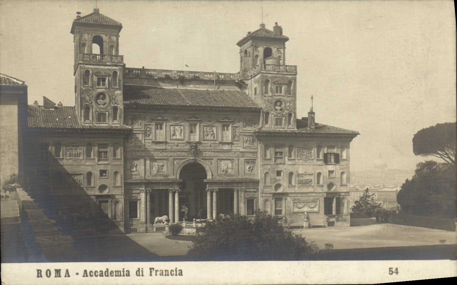 CPA Roma Accademia de Francia