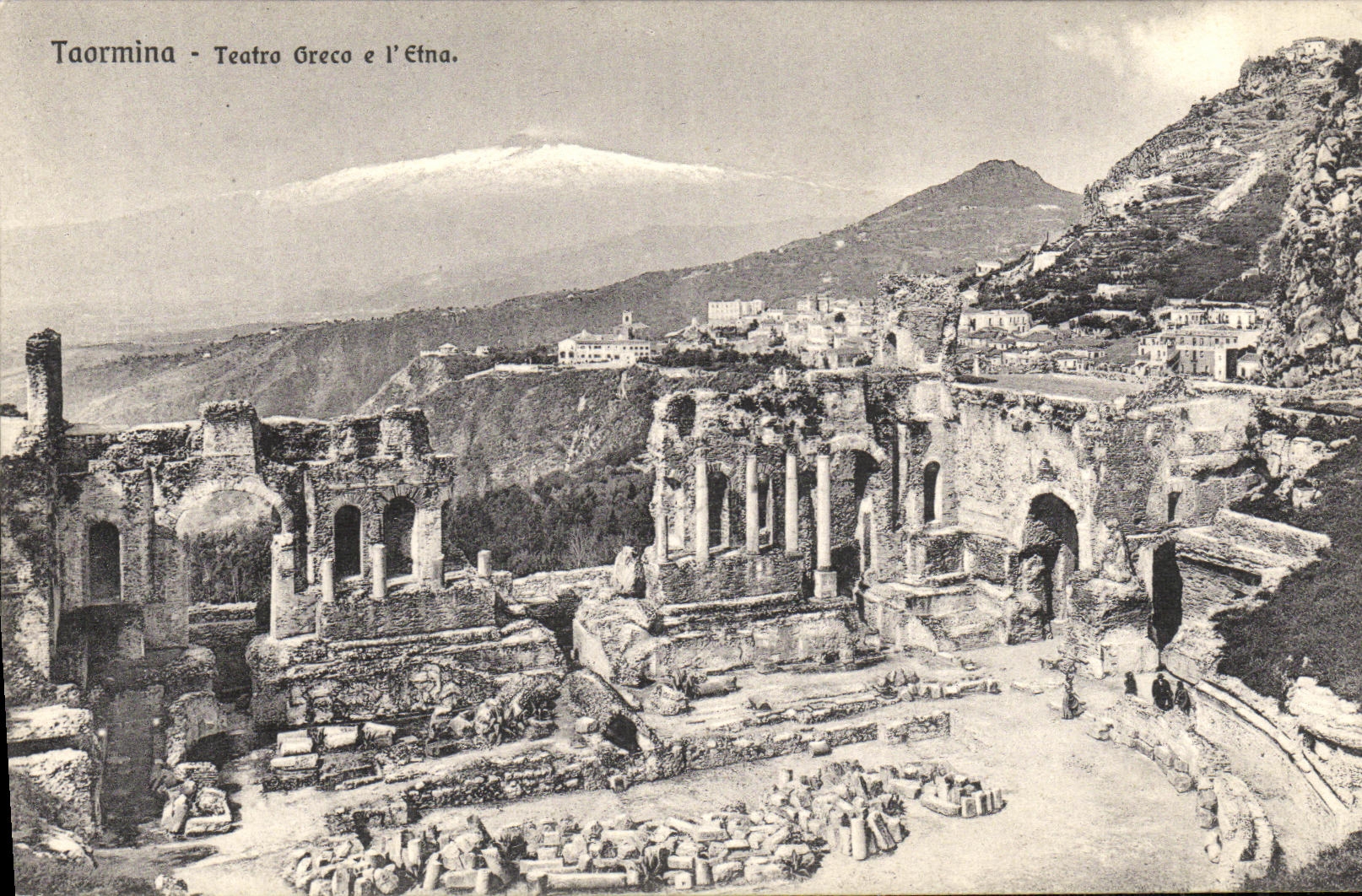 CPA Taormina Teatro Greco e l Etna