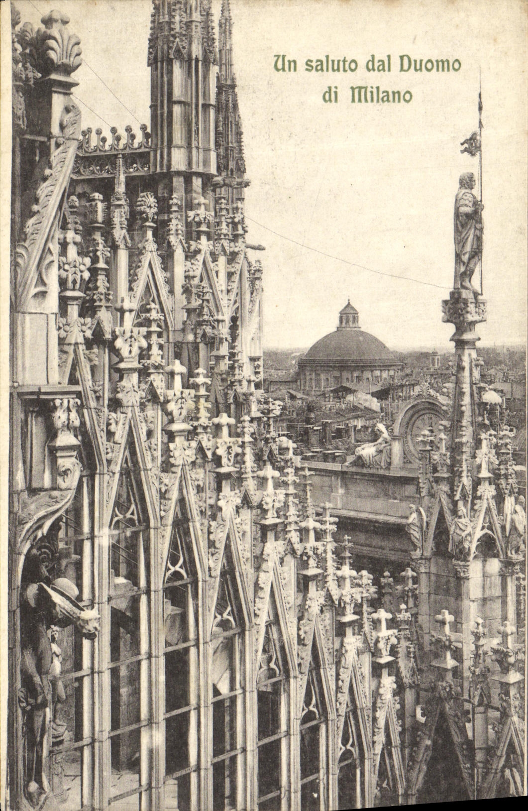 CPA Un saluto dal Duomo di Milano