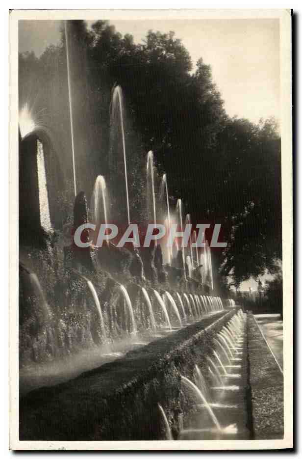 CPA Tivoli Villa d Este Viale delle cento fontane