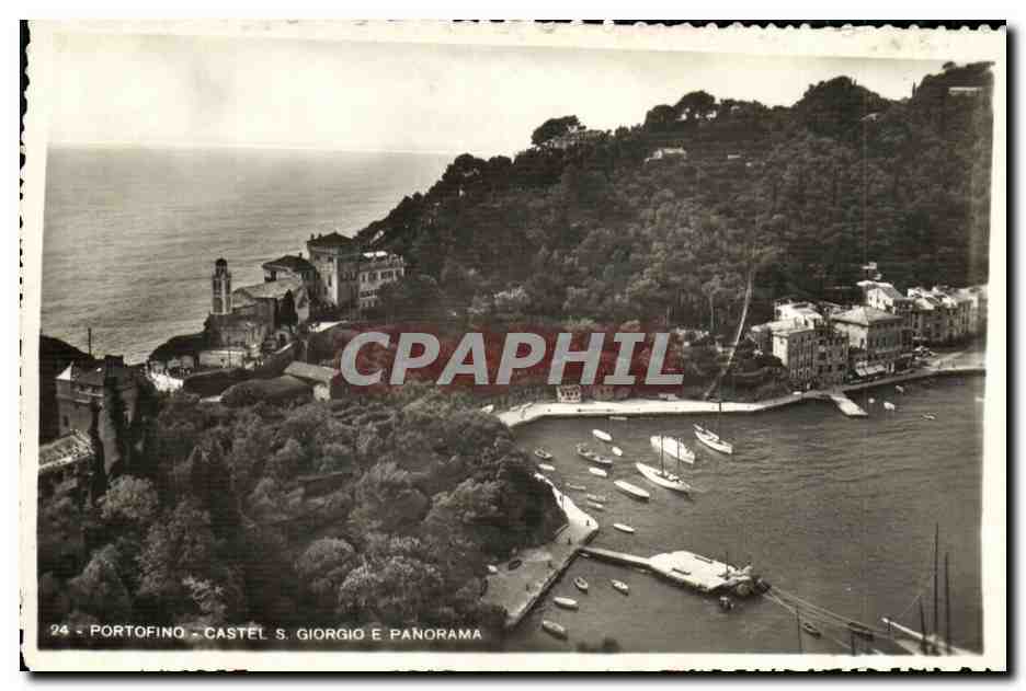 CPM Portofino Castel S Giorgio E Panorama