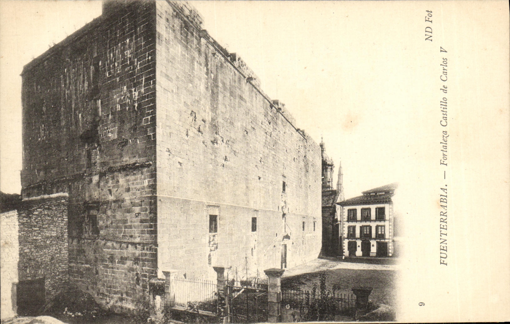 CPA Fuenterrabía Fortaleza Castillo de Carlos V