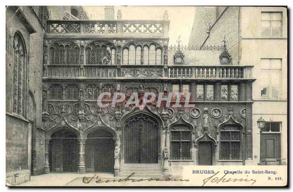 CPA Bruges Chapelle du Saint Sang