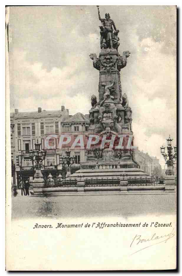 Anvers. Monument de l'Affranchissement de l'Escaut — Boulang