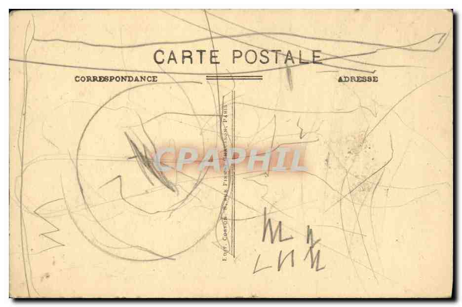 CPA Exposition des Arts Decoratifs Galerie de l Esplanade des Invalides C M  — Rückseite