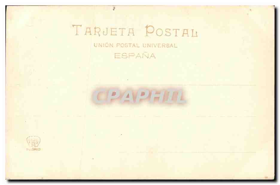 CPA Aranjuez Casita Del Labrador Un Interior — Back