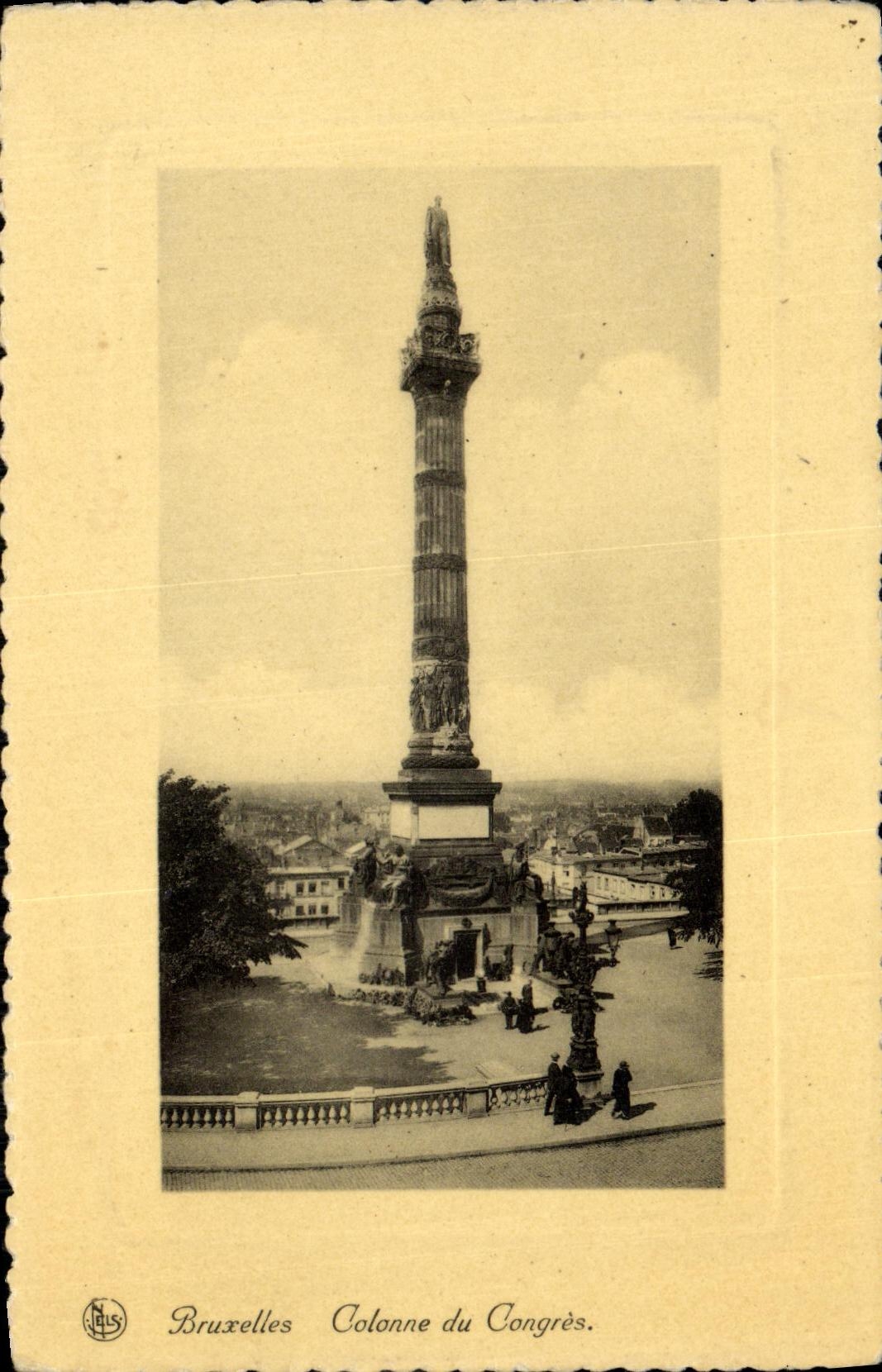 CPA Bruxelles Colonne du Congres