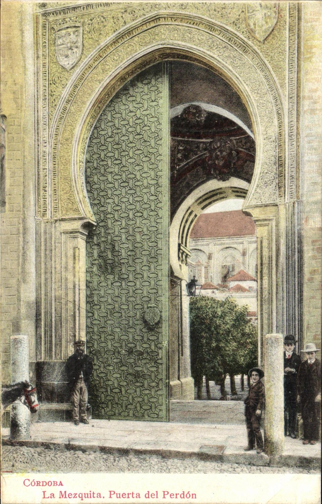 CPA Cordoba La Mezquita Puerta del Perdon