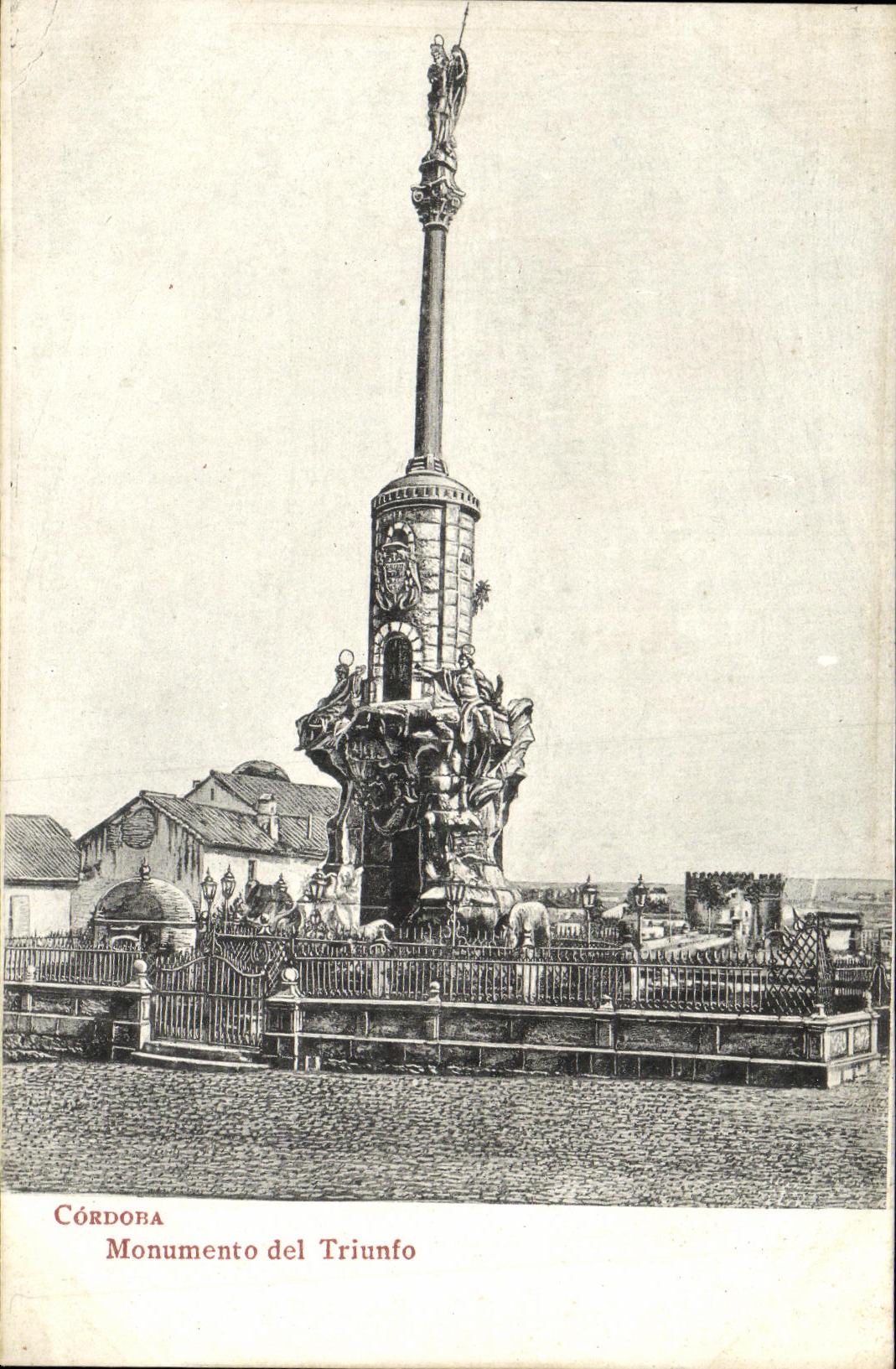 CPA Cordoba Monumento del Triunfo