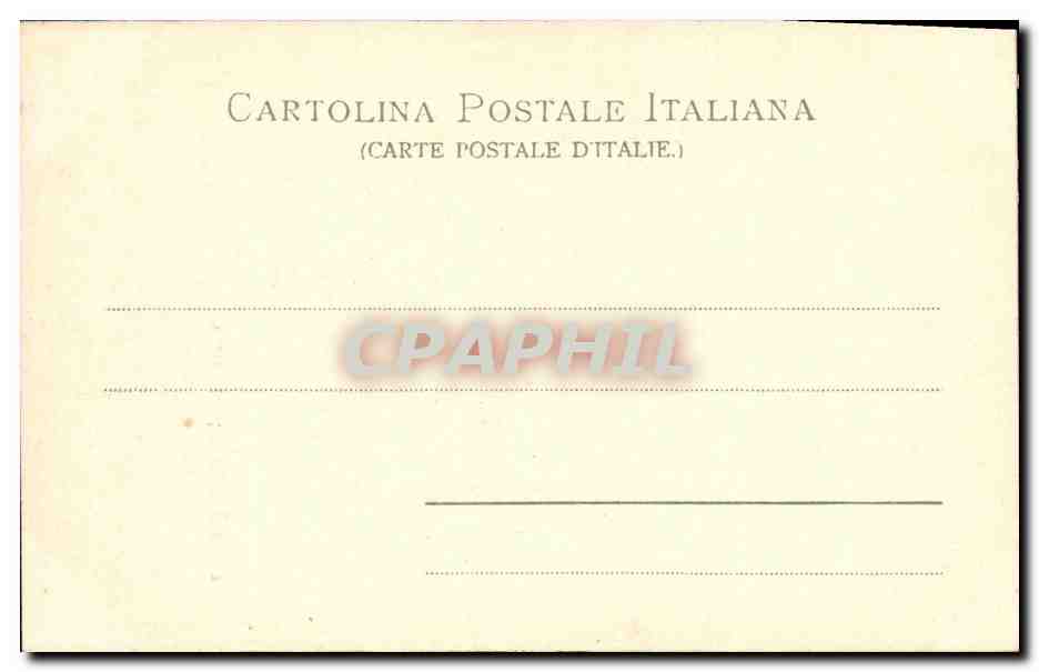 CPA Casa di S Caterina L ingresso Siena — Rückseite