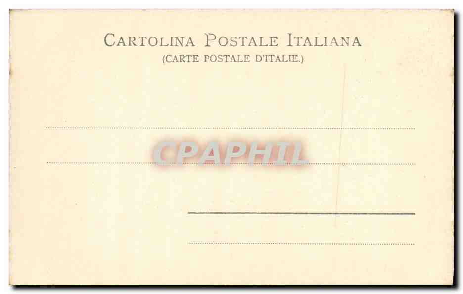 CPA Piazza Tolmei con Via Cavor Siena — Rückseite