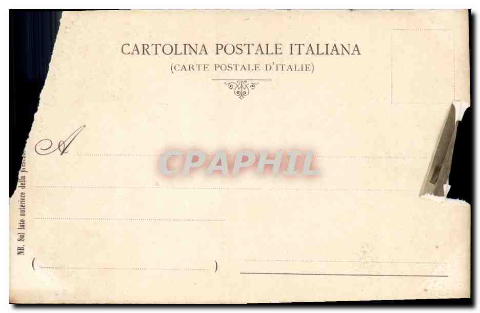 CPA Roma S Lorenzo interno — Verso