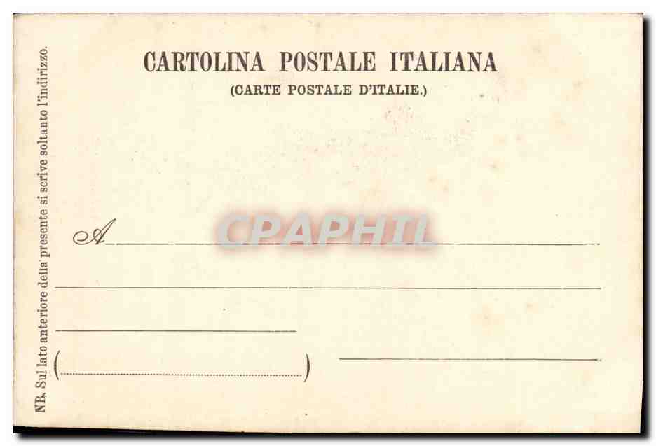 CPA Roma Battistero di S Giovanni laterano — Rückseite