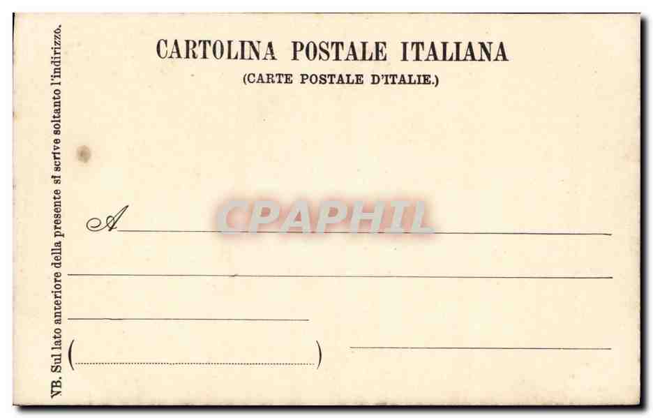 CPA Roma Tabernacolo Gotico di S Giovanni Laterano  — Rückseite
