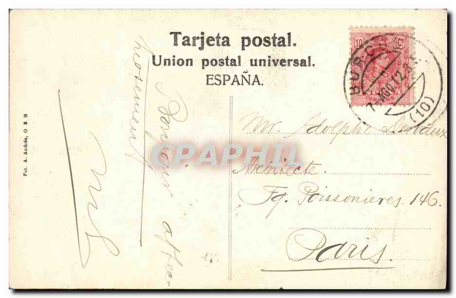 Calice ministériel de Santo Domingo de Silos — Burgos, S. XI — Éditeur A. Audub, O.B.5 — Reverso